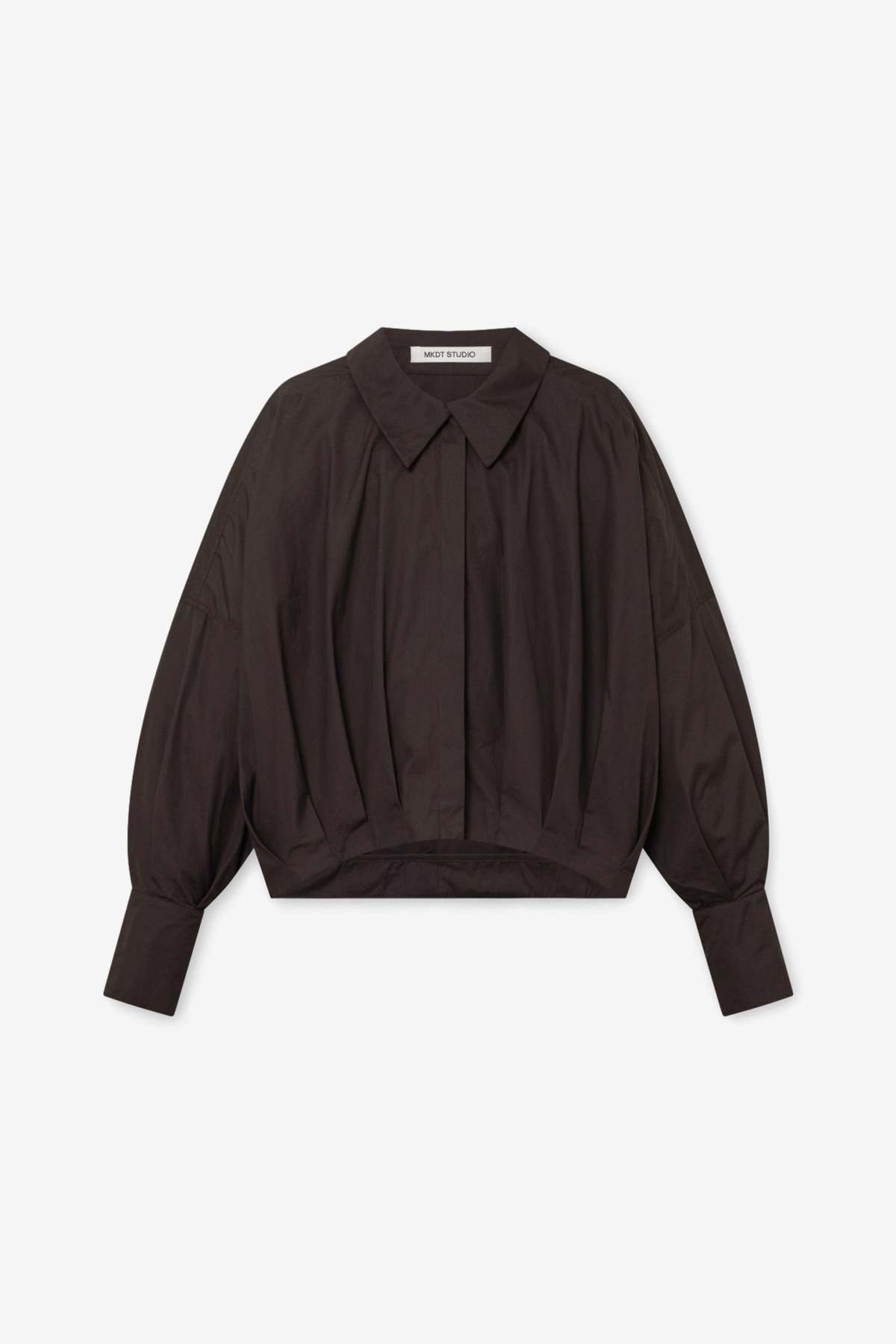 MKDT Saina Signature Poplin Top - After Dark - Image 1 of 5