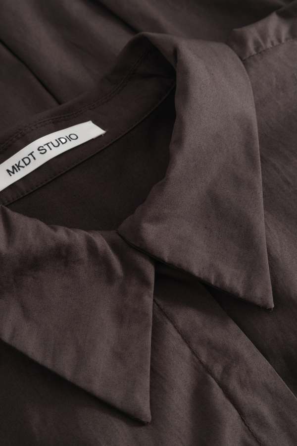 MKDT Saina Signature Poplin Top - After Dark