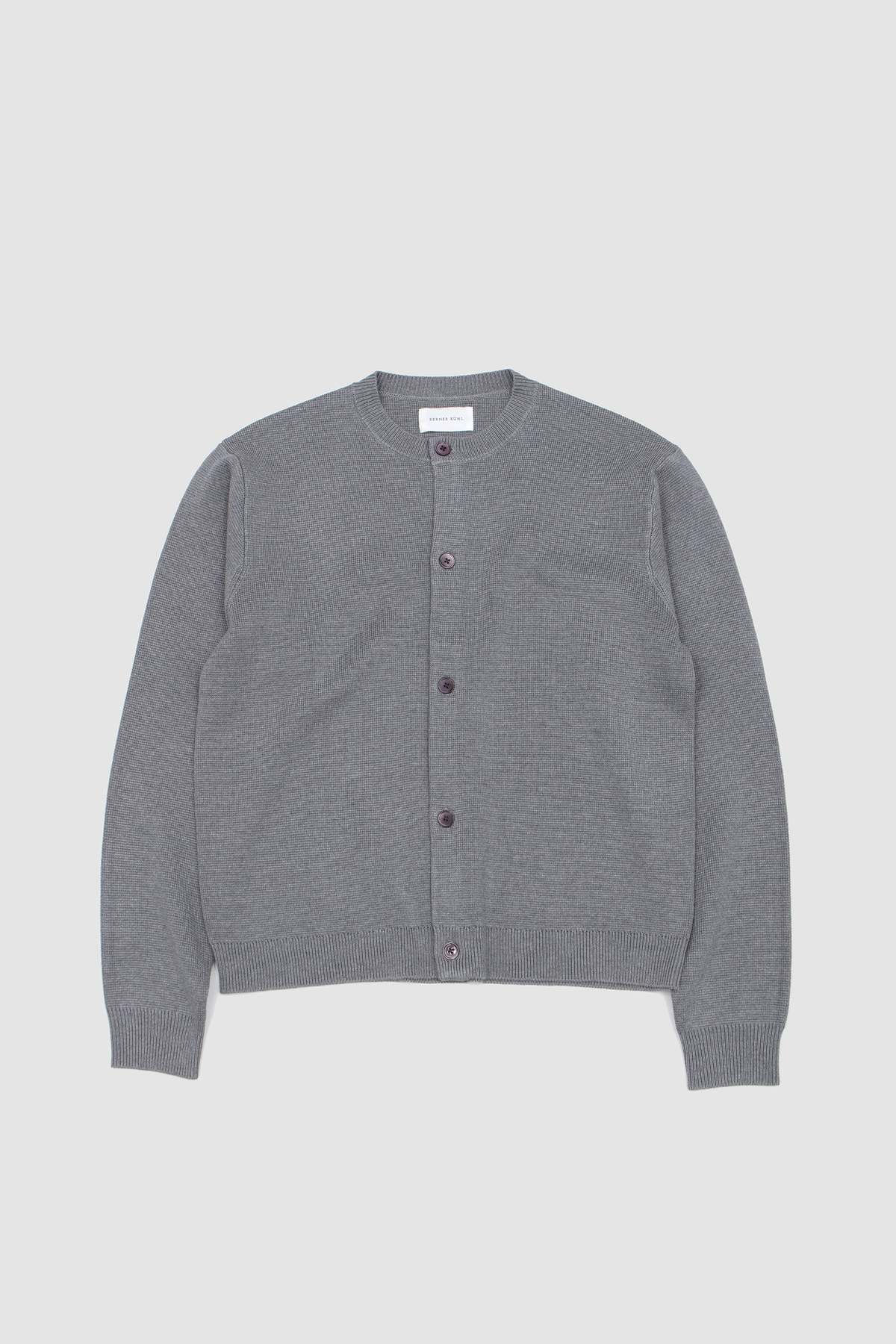 Berner Kühl Silco Milano Cardigan - Grey - Image 5 of 8