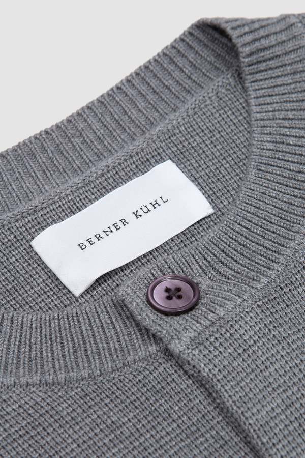 Berner Khl Silco Milano Cardigan - Grey