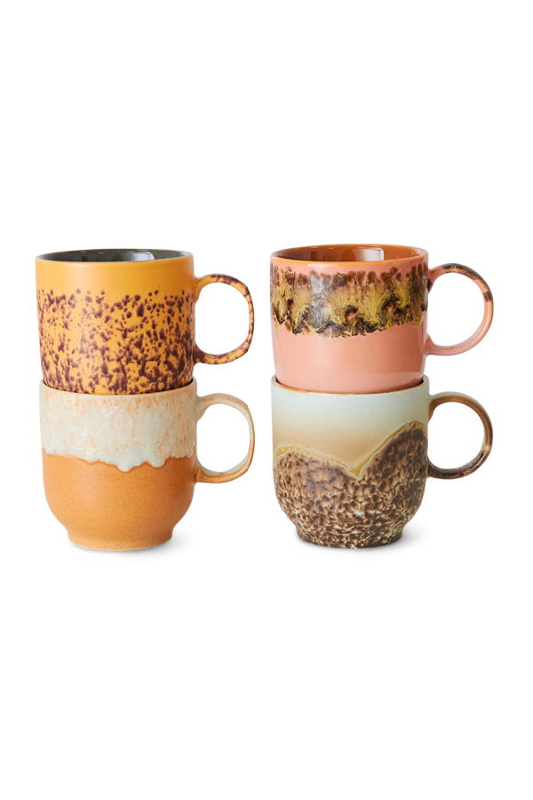 HKliving 70s Ceramics Cafe Mug