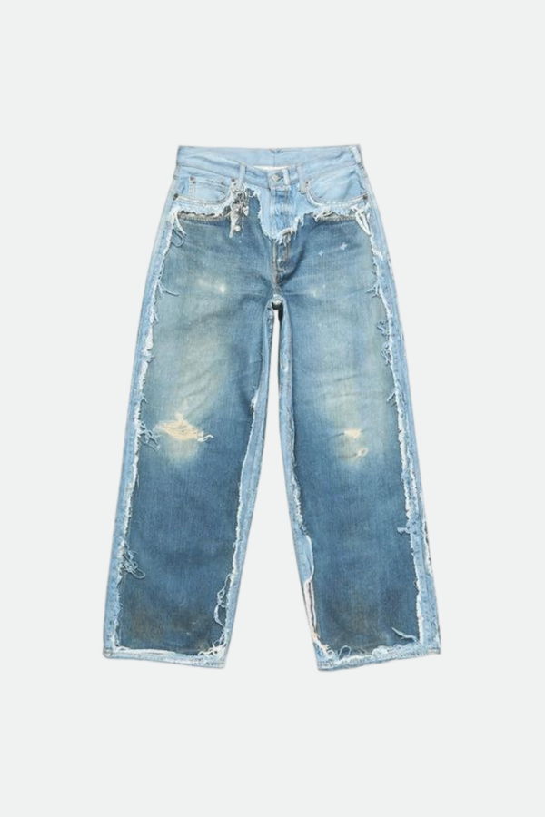Acne Studios Trompe-l’Œil Jeans - Mid Blue