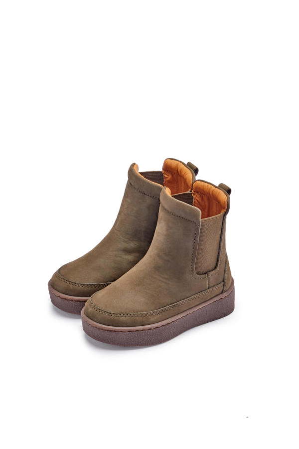 KIDS Donsje Bojeh Boots - Forest Nubuck