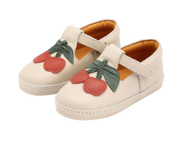 KIDS Donsje Bowi Shoes - Red Clay Leather