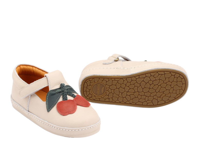 KIDS Donsje Bowi Shoes - Red Clay Leather