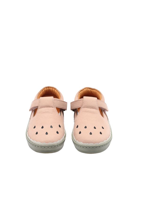 KIDS Donsje Bowi Watermelon Shoes - Coral Betting Leather
