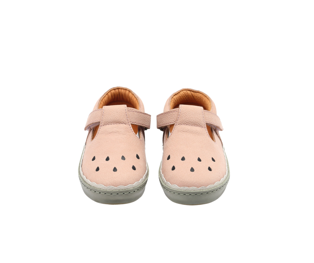 KIDS Donsje Bowi Watermelon Shoes - Coral Betting Leather - Image 2 of 5