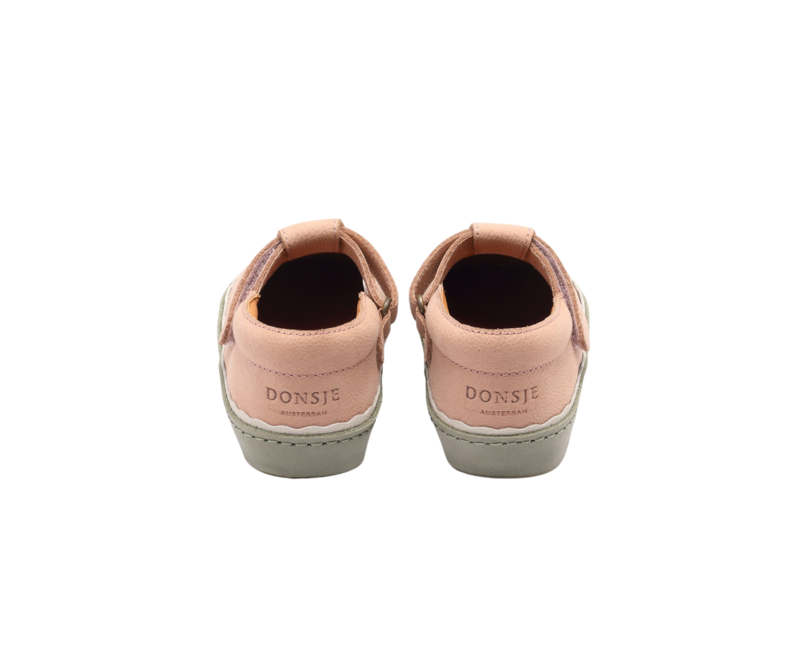 KIDS Donsje Bowi Watermelon Shoes - Coral Betting Leather