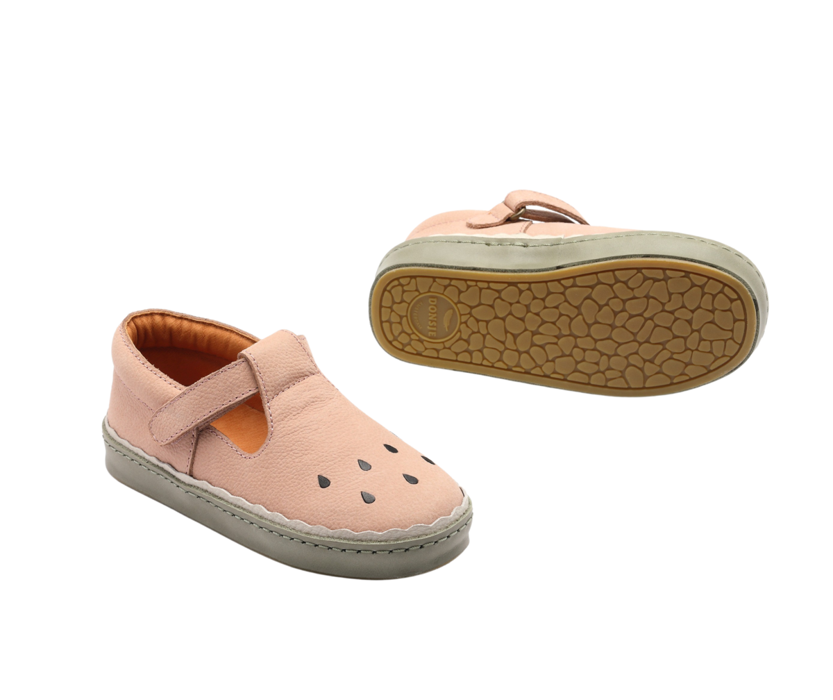 KIDS Donsje Bowi Watermelon Shoes - Coral Betting Leather - Image 5 of 5