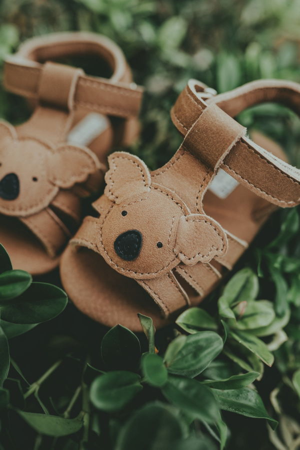 KIDS Donsje Diedan Koala Sandals - Truffle Nubuck