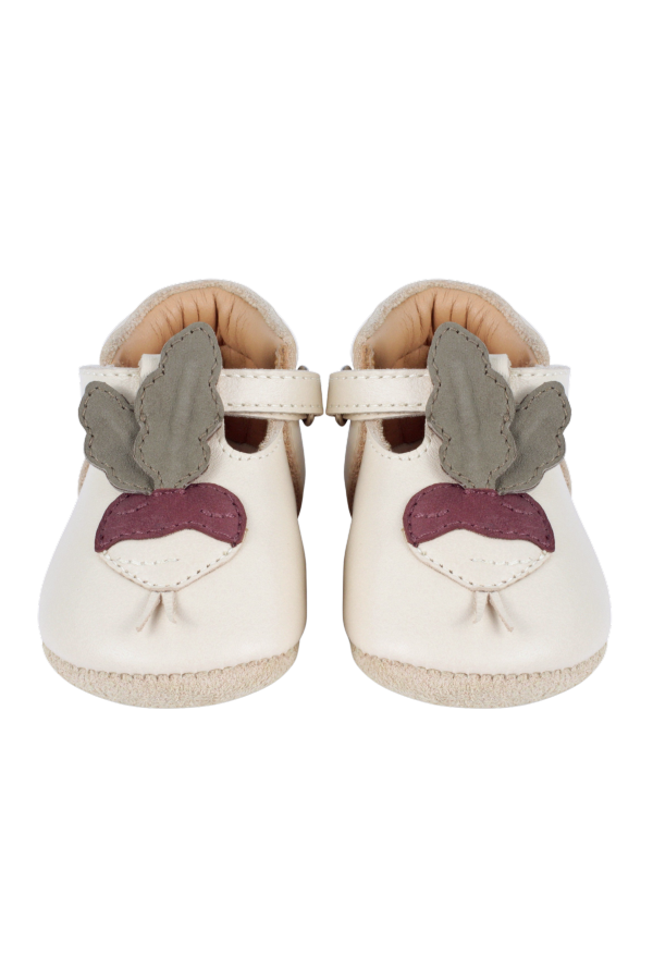 KIDS Donsje Figili Shoes - Cream Leather