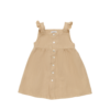 KIDS Donsje Floor Linen Dress - Toast - Thumbnail 1