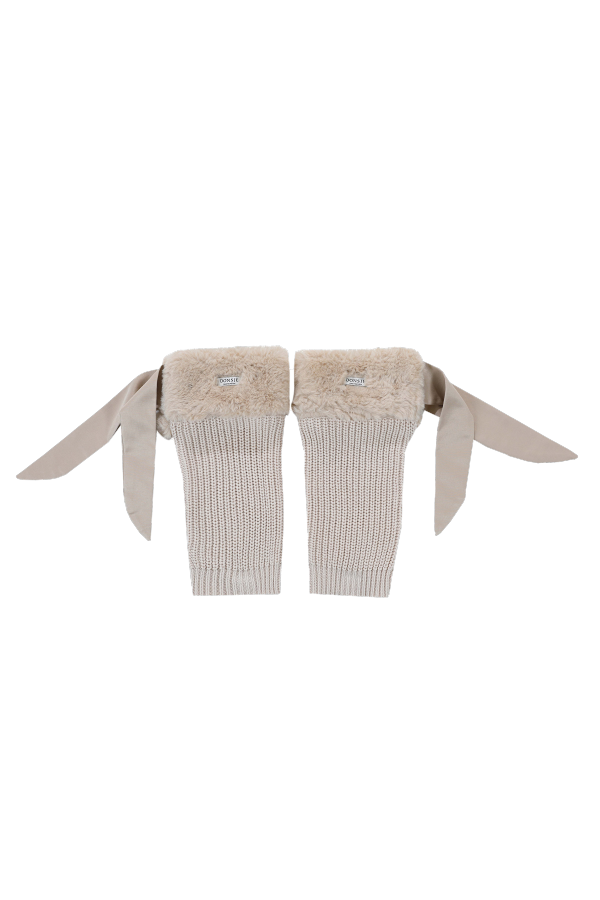 KIDS Donsje Gina Leg Warmers - Light Teddy