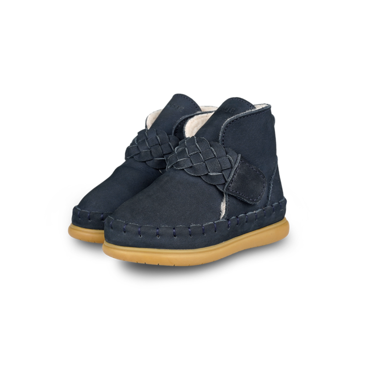 KIDS Donsje Marcou Shoes - Navy Nubuck - Image 1 of 6