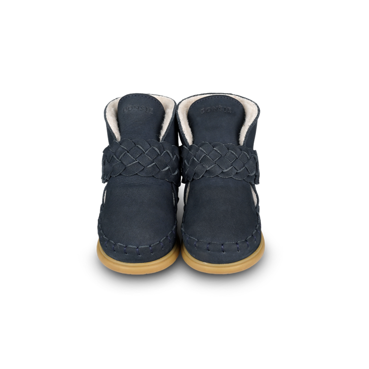 KIDS Donsje Marcou Shoes - Navy Nubuck - Image 3 of 6
