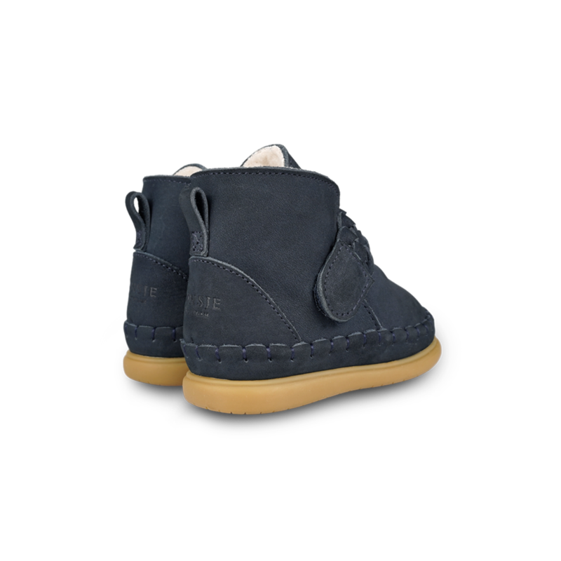 KIDS Donsje Marcou Shoes - Navy Nubuck