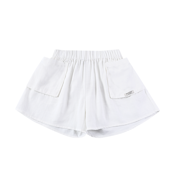 KIDS Donsje Mary Shorts - Crispy White