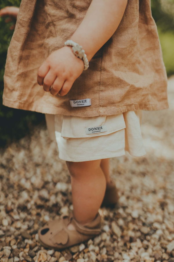 KIDS Donsje Mary Shorts - Crispy White