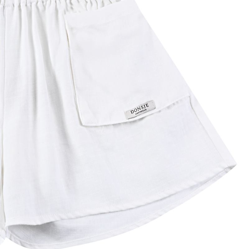 KIDS Donsje Mary Shorts - Crispy White