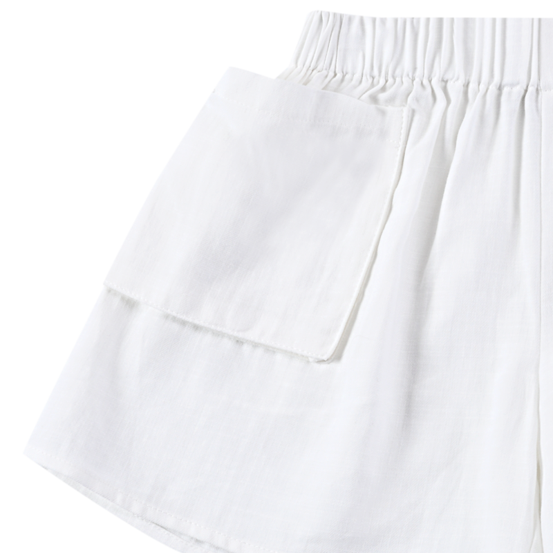 KIDS Donsje Mary Shorts - Crispy White