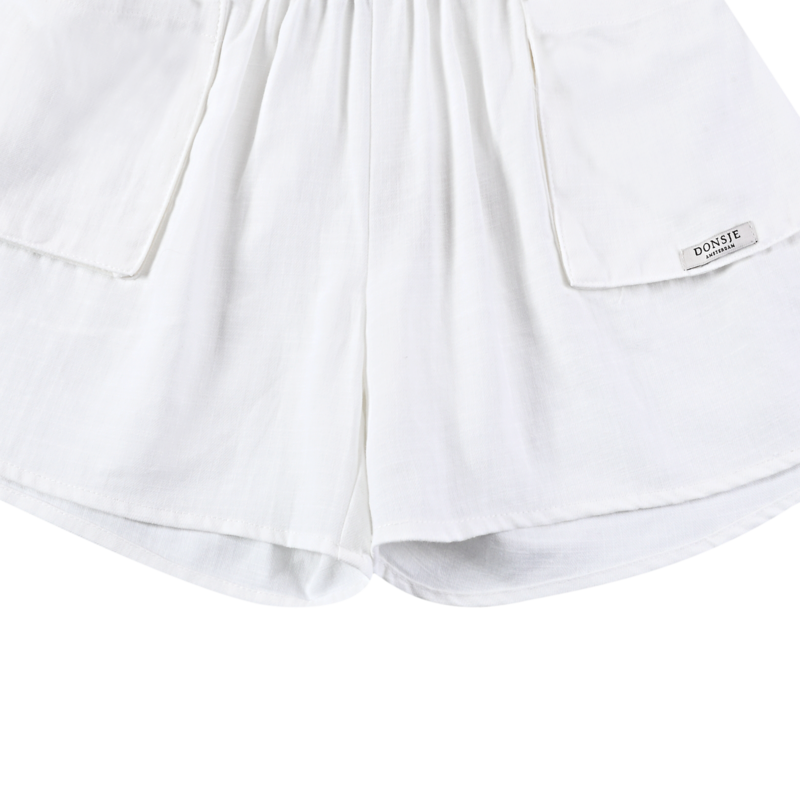KIDS Donsje Mary Shorts - Crispy White