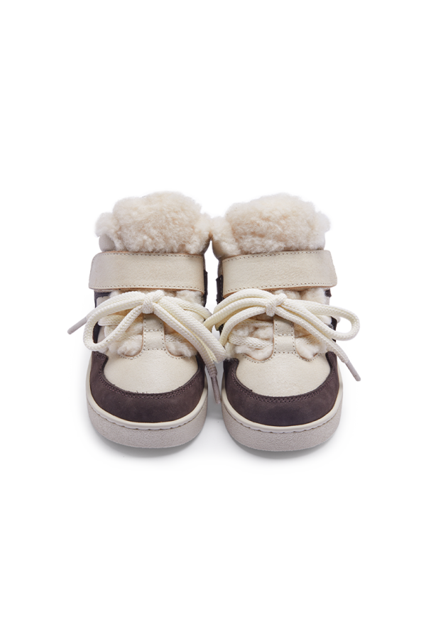 KIDS Donsje Sicco Sneakers - Dark Brown Nubuck