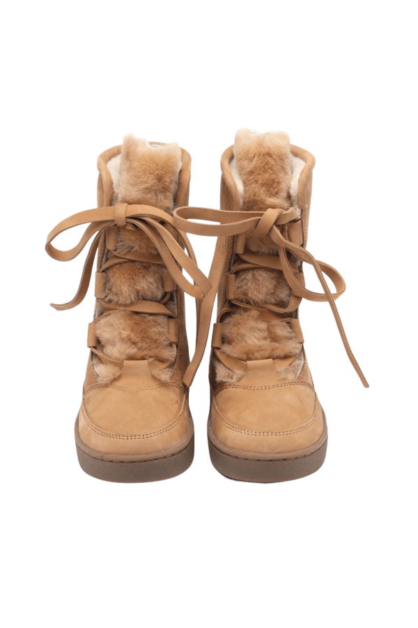 KIDS Donsje Sonny Boots - Truffle Nubuck