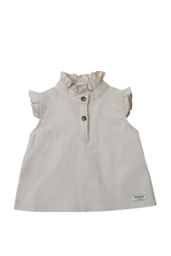 KIDS Donsje Teffi Blouse - Light Powder