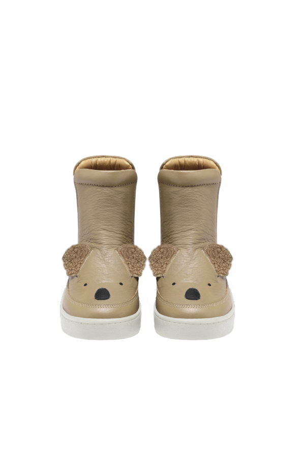 Kids Donsje Thuru Exclusive Boots - Taupe Leather