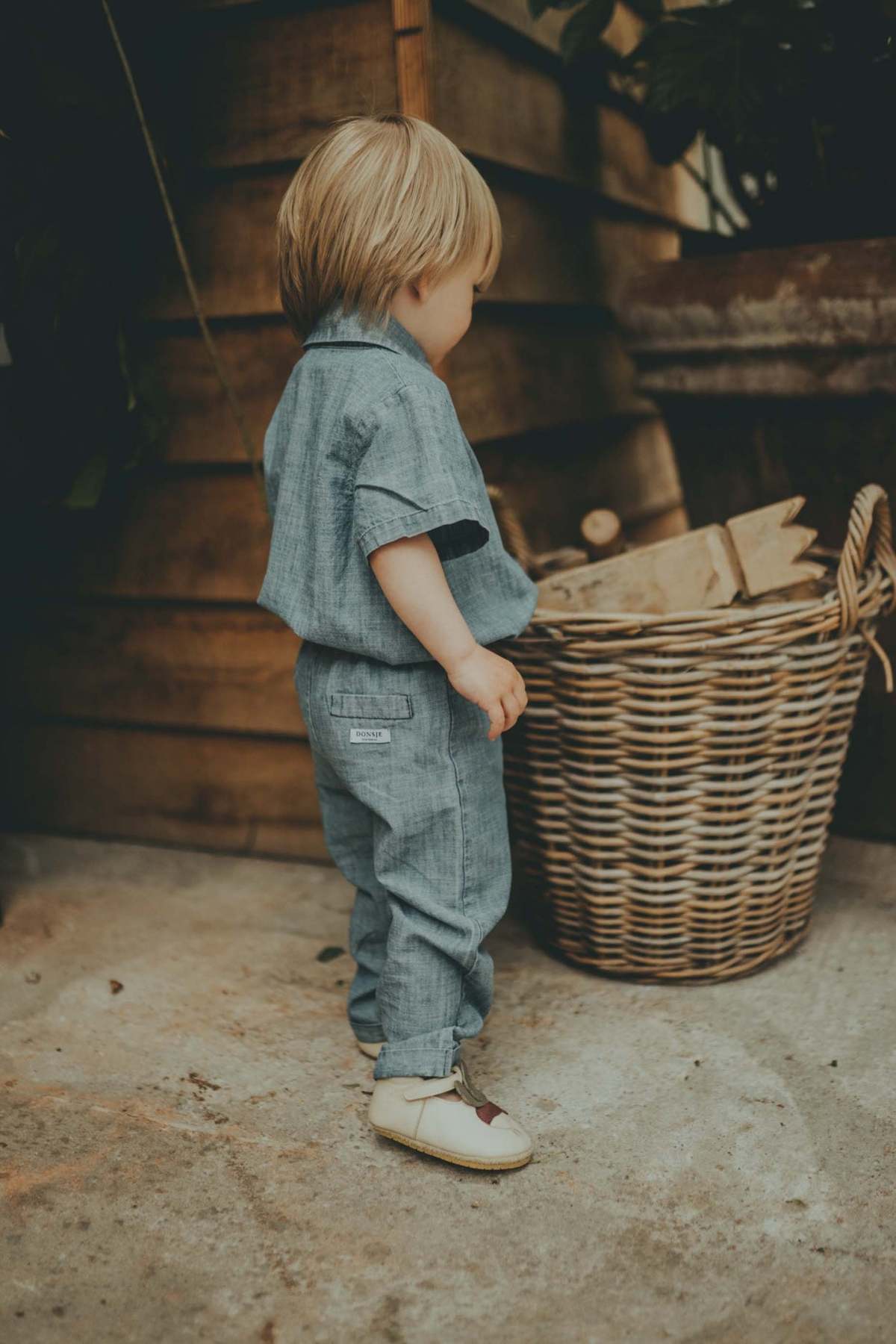 KIDS Donsje Toulouse Trousers - Sky Blue - Image 2 of 4