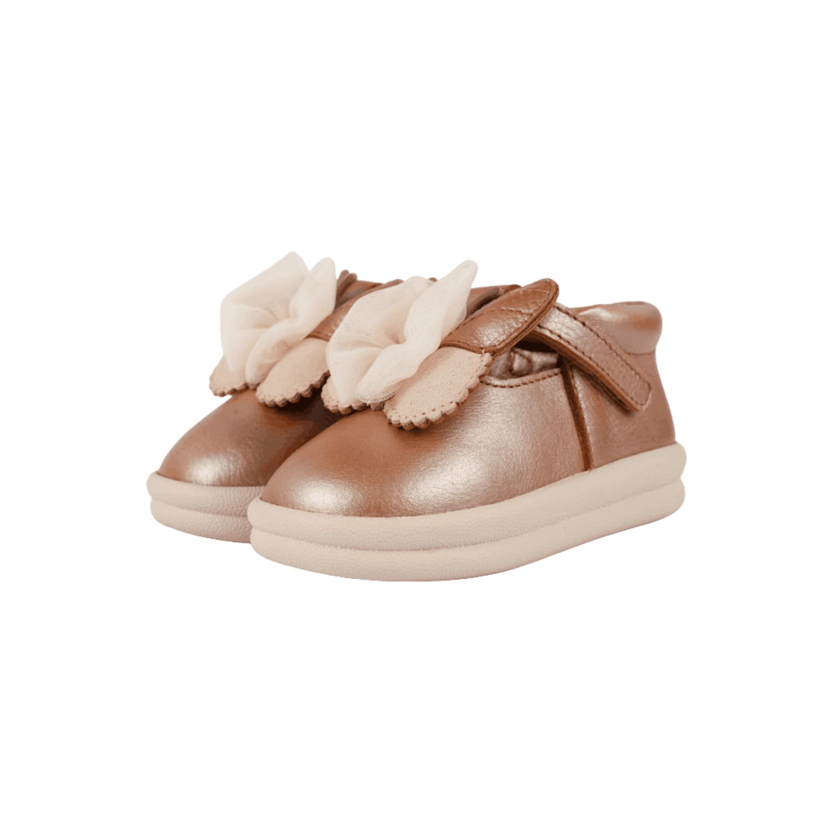 KIDS Donsje Vlindy Shoes Toddler Shoes - Clay Metallic Leather - Image 1 of 6