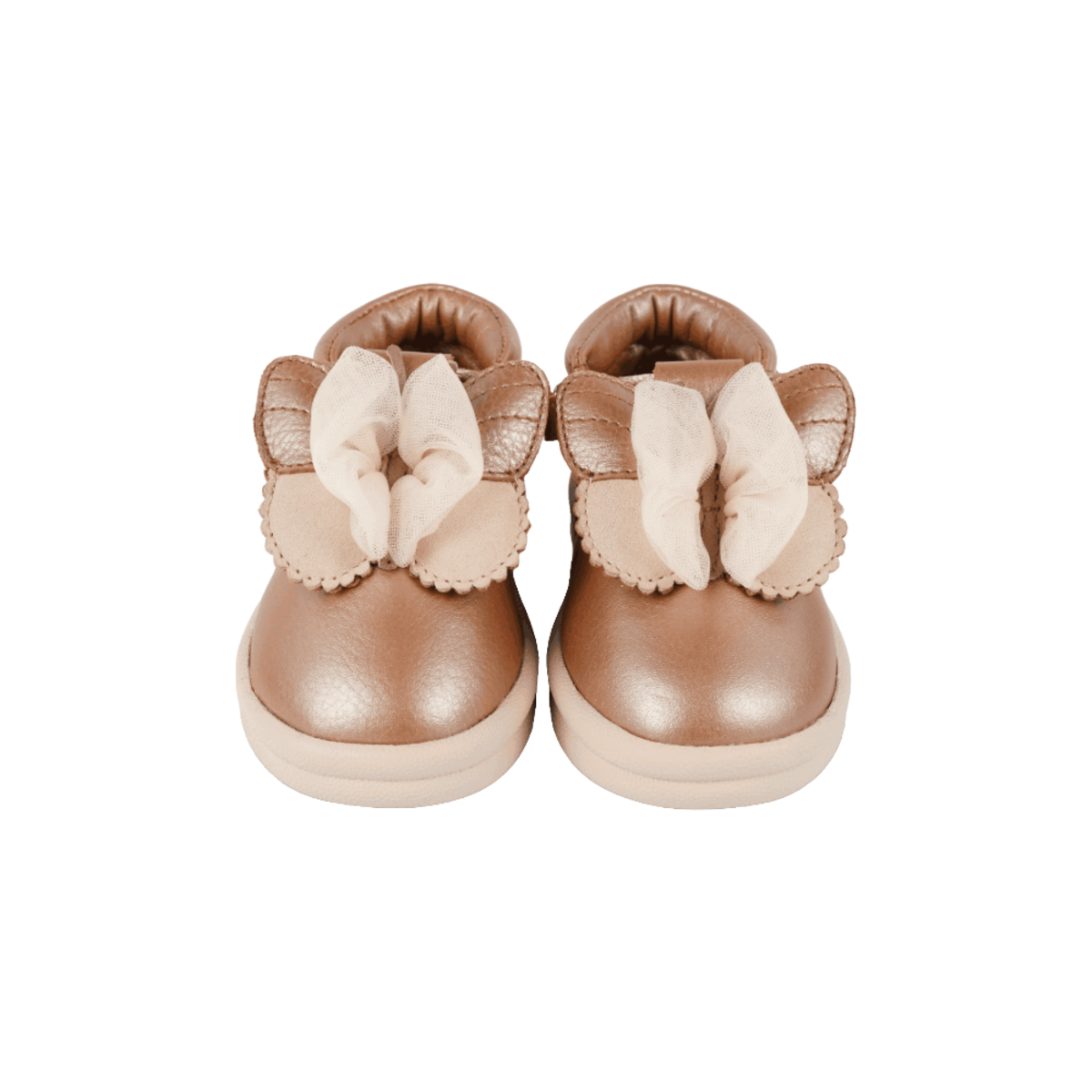 KIDS Donsje Vlindy Shoes Toddler Shoes - Clay Metallic Leather - Image 3 of 6