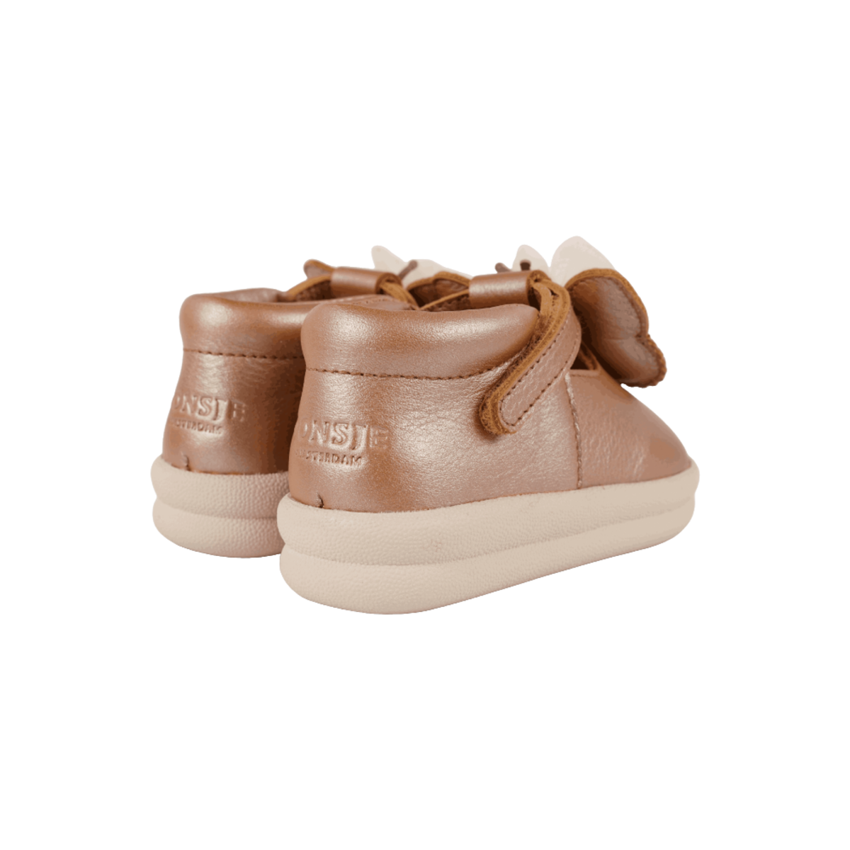 KIDS Donsje Vlindy Shoes Toddler Shoes - Clay Metallic Leather - Image 4 of 6