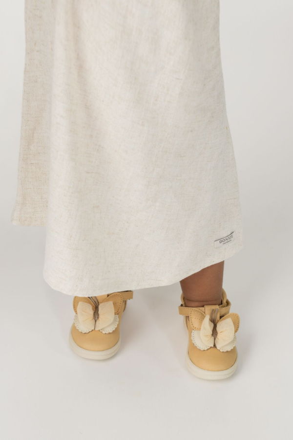 KIDS Donsje Vlindy Shoes - Gold Metallic Nubuck