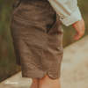 Donsje Wavel Linen Shorts - Sand Beige - Thumbnail 3