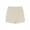 Donsje Wavel Linen Shorts - Sand Beige - Thumbnail 4