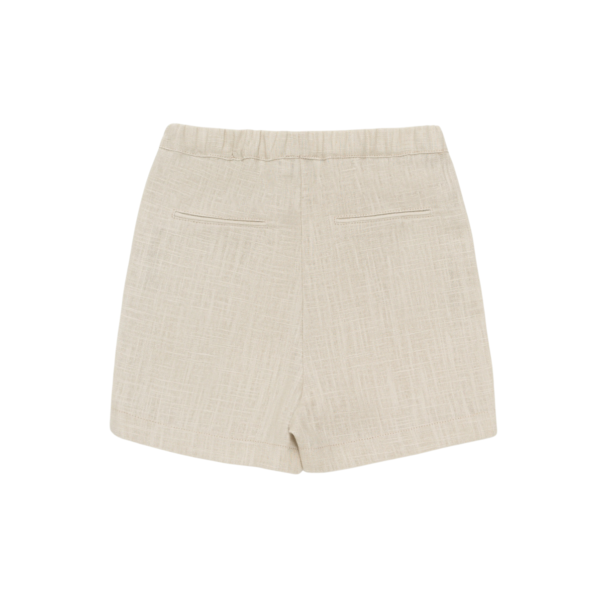 Donsje Wavel Linen Shorts - Sand Beige - Image 4 of 8