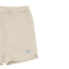 Donsje Wavel Linen Shorts - Sand Beige - Thumbnail 6