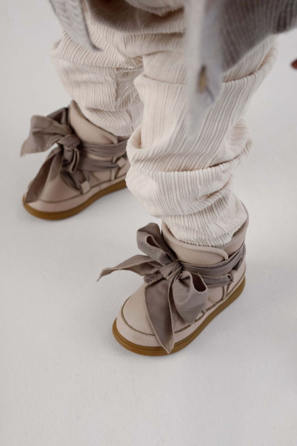 KIDS Donsje Wisi Organza Shoes Toddler Shoes - Powder Nubuck