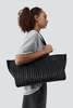 St. Agni Black Linea Stitch Bateau Tote Bag - Thumbnail 5