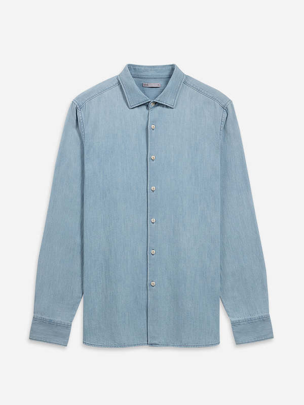 O.N.S Adrian Denim Shirt - Lt Indigo O.N.S Adrian Denim Shirt - Lt Indigo