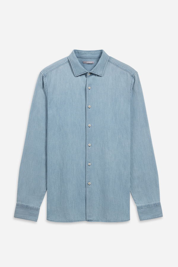 O.N.S Adrian Denim Shirt - Lt Indigo