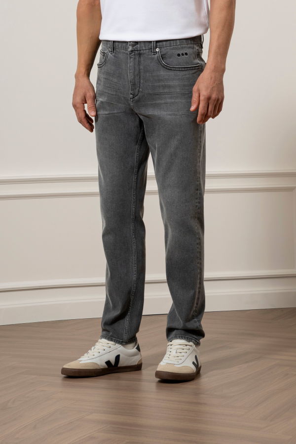 O.N.S Houstons Tapered Jeans - Mid Grey