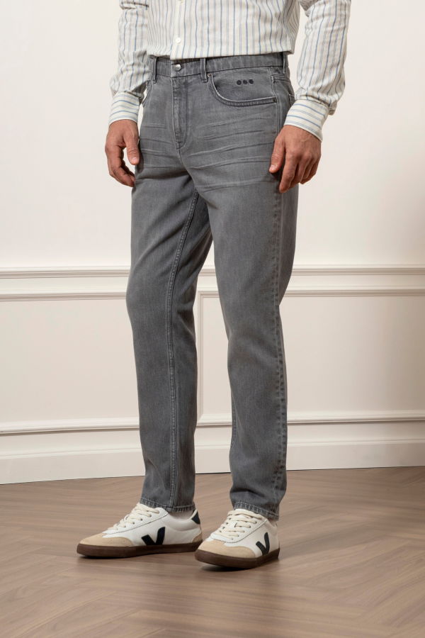 O.N.S Houstons Tapered Jeans - Lt Grey