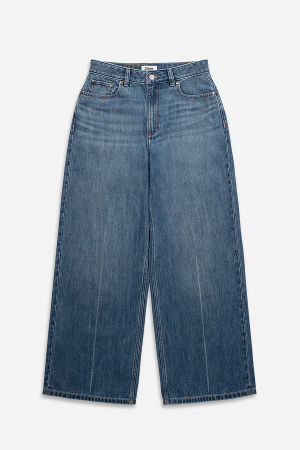 Future Classics Loose Fit Jeans - Mid Indigo