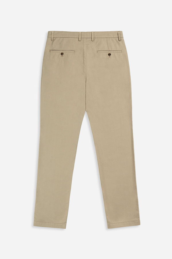 O.N.S Niles Slub Cotton Trousers - Khaki