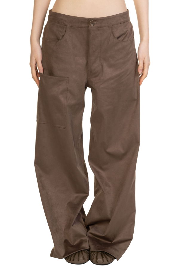 swaying/knit Straight Leg Pants