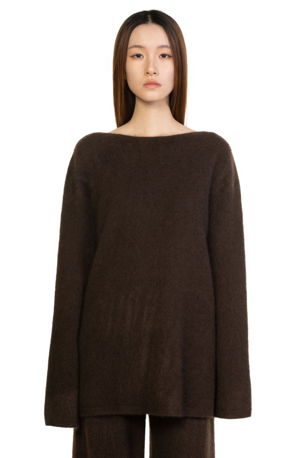 swaying/knit Yak Fleece Pullover