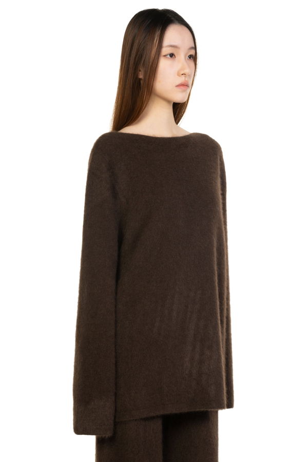 swaying/knit Yak Fleece Pullover