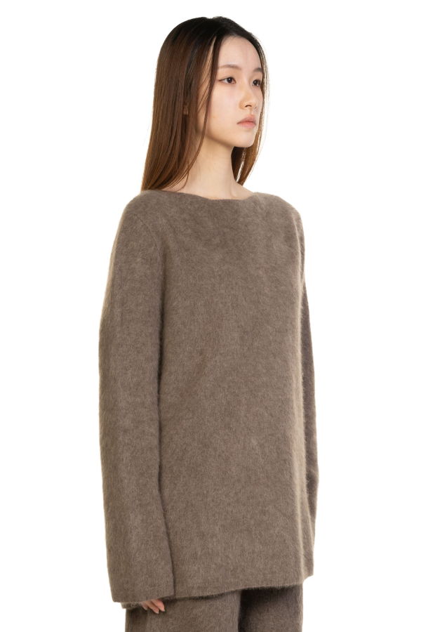 swaying/knit Yak Fleece Pullover